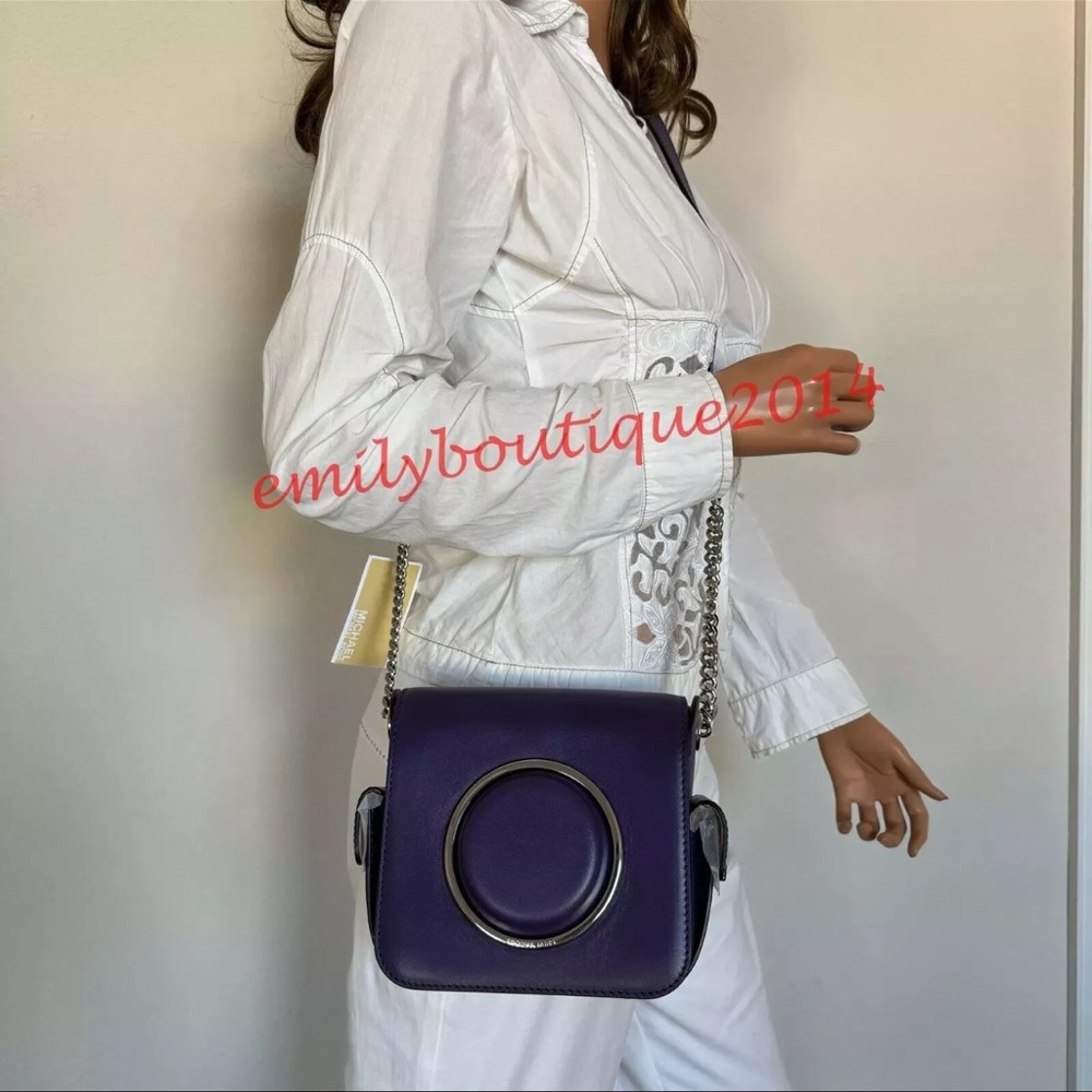 NWT Michael Kors Retail Collection Scout Molded Camera Crossbody Bag Messenger